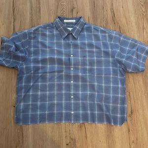 Mens Casual Button Up